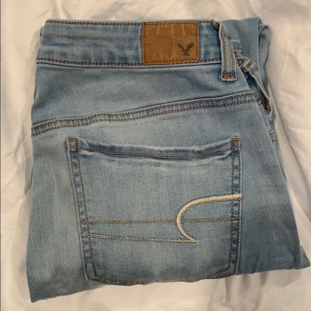 Super Stretch American Eagle skinny Jeans